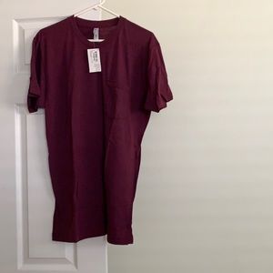 American Apparel Tri-Blend Pocket Shirt